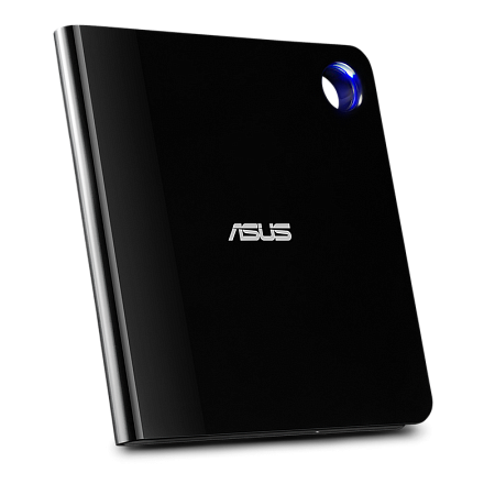 External  Slim Blue-ray Writer ASUS "SBW-06D5H-U", Black, (USB3.1), Retail