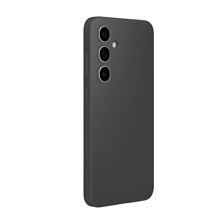 WOO Case Liquid Silicone Samsung S24FE, Black