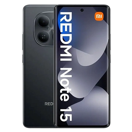 Смартфон Xiaomi RedmiNote 15 4G, 8Гб/256Гб, Чёрный Смартфон Xiaomi RedmiNote 15 4G, 8Гб/256Гб, Чёрный