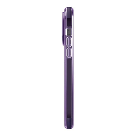 Uniq Case PC Hard Combat Fig for iPhone 14 Pro, Purple