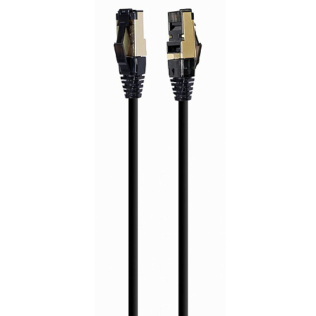 Patch Cord Cat.8 10m, Black, PP8-LSZHCU-BK-10M, Cablexpert, Low Smoke Zero Halogen (LSZH) Patch Cord Cat.8 10m, Black, PP8-LSZHCU-BK-10M, Cablexpert, Low Smoke Zero Halogen (LSZH)
