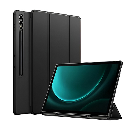 Tablet Case Samsung Tab S9 FE Plus 12.4", Black