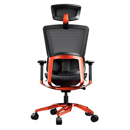 Игровое кресло Cougar Argo, Ткань, Чёрный/Оранжевый