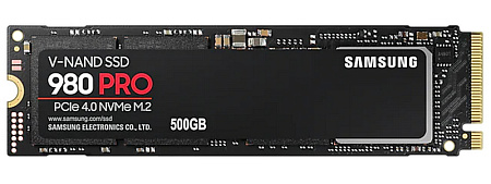 .M.2 NVMe SSD  500GB Samsung 980 PRO [PCIe 4.0 x4, R/W:6900/5000MB/s, 800/1000K IOPS, Elpis, 3DTLC]