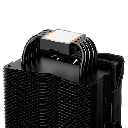 AC be quiet! "Pure Rock 2 FX" (19.1-26,8dBA, 1500RPM, 42.60 CFM, 120mm, ARGB, PWM, 150W, 4x6mm, 685g