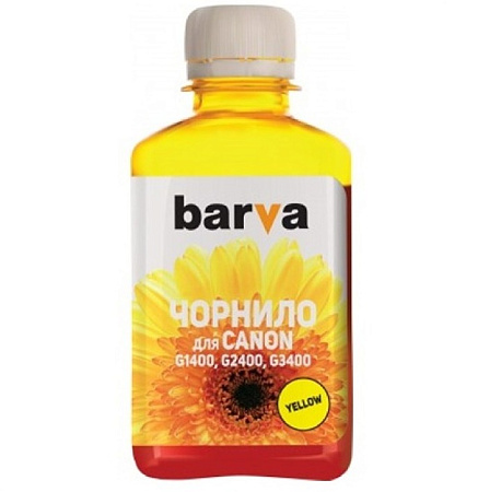 Ink Barva for G series Canon Yellow (GI-490 Y) 180gr (G490-506) Ink Barva for G series Canon Yellow (GI-490 Y) 180gr (G490-506)