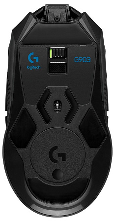 Gaming Wireless Mouse Logitech G903, 25, 6k dpi, 11 buttons, 400IPS, 40G, 110g.+10g, 1000Hz, 180h, A