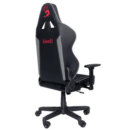 Gaming Chair Bloody GC-330, Maximum load 150 kg, 3D Armrest, Headrest & Lumbar cushion, Black/Grey