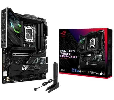 Материнская плата ASUS ROG STRIX Z890-F GAMING WIFI, LGA1851, Intel Z890, ATX