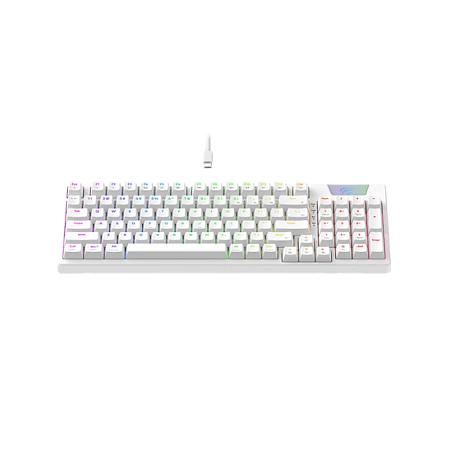 Gaming Keyboard Havit KB885L, Mechanical, Red SW, Hot-Swappable, RGB, 95 Keys, 50M, 1.8m, USB, EN/RU Gaming Keyboard Havit KB885L, Mechanical, Red SW, Hot-Swappable, RGB, 95 Keys, 50M, 1.8m, USB, EN/RU