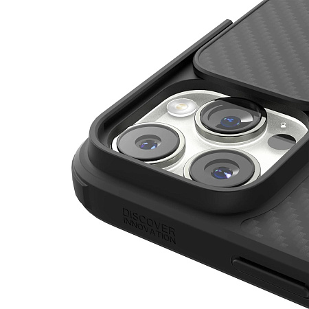 Nillkin Case Synthetic Fiber S iPhone 14 Pro Max, Black Nillkin Case Synthetic Fiber S iPhone 14 Pro Max, Black