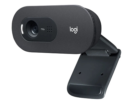Camera Logitech C505e, 720p, FoV: 60°, 1.2/3 MP, Fixed focus, Mono, long-range microphone, 2m