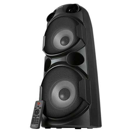 Partybox SVEN "PS-750" 80w, Black, Bluetooth, TWS, Bluetooth, FM, USB, microSD, 2x4400mA*h