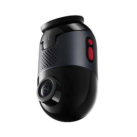 70Mai Smart Dash Cam Omni 4K X800-2 + Rear Camera, 128GB, Black