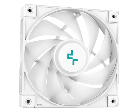 AIO Liquid Cooling Deepcool "LS720 White" (<32.9dBA, 85.85CFM, 3x120mm, ARGB LED, 1607 g.)