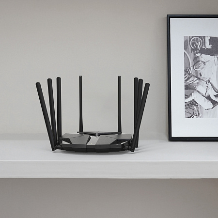 Wi-Fi 6 Dual Band Mercusys Router "MR90X", 6000Mbps, OFDMA, MU-MIMO, 1x2.5Gbit LAN/WAN