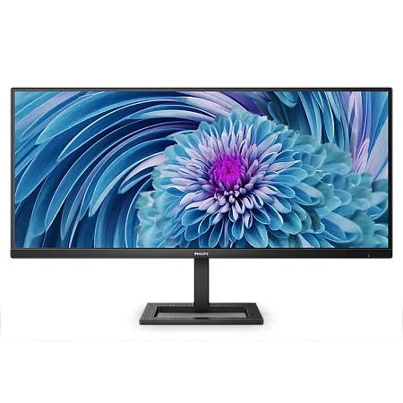 34" Монитор Philips 346E2LAE, VA 3440x1440 WQHD, Чёрный