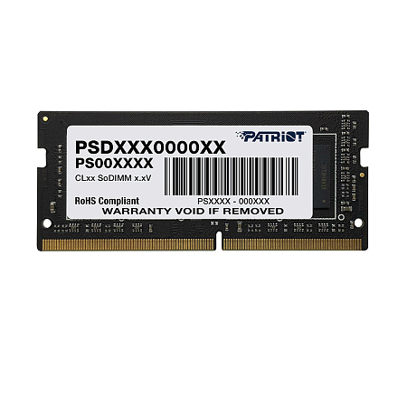 Patriot SL DDR4 8GB 2666MHz SODIM,процессоры ,оперативная память, ssd, M2, hdd, кейсы
