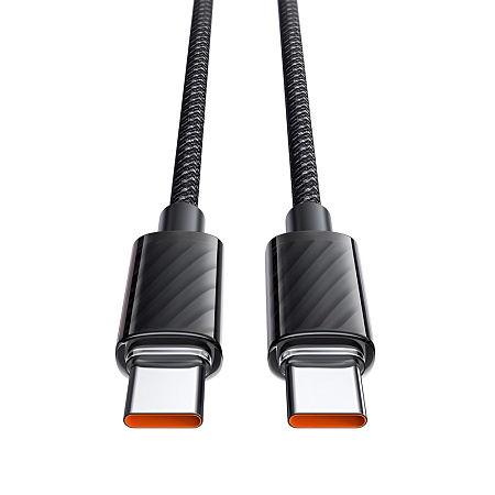 Mcdodo Cable Dichromatic Series Type-C to Type-C 5A 100W 1.2m, Black