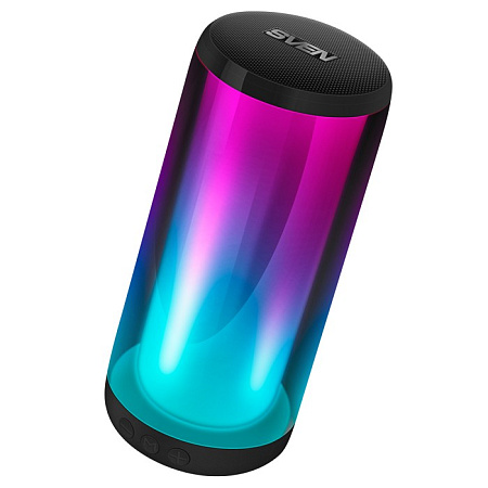 Speakers SVEN "PS-260" 10W, TWS, Bluetooth, FM, USB, microSD, 2000mA*h, Black