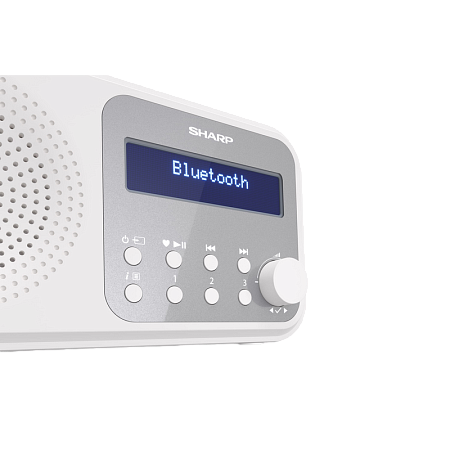 Портативное радио Sharp DR-P420WHV01, Белый