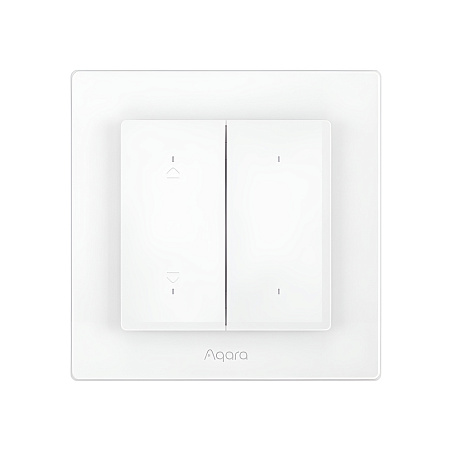 Aqara Zigbee/ Thread Light Switch H2 EU ( 4 Buttons, 2 Channels), White