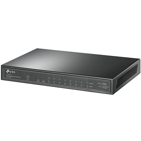 10-port 10/100/1000Mbps POE+ Switch TP-LINK "TL-SG1210P", 8 PoE+ ports, 63W Budget, Auto Recovery, S 10-port 10/100/1000Mbps POE+ Switch TP-LINK "TL-SG1210P", 8 PoE+ ports, 63W Budget, Auto Recovery, S