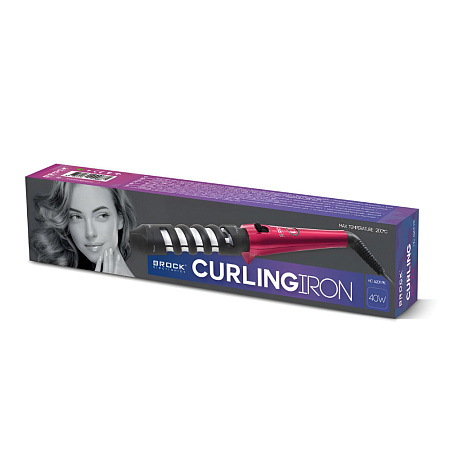 BROCK Hair Styler HC 6201 PK, 40W, Pink BROCK Hair Styler HC 6201 PK, 40W, Pink