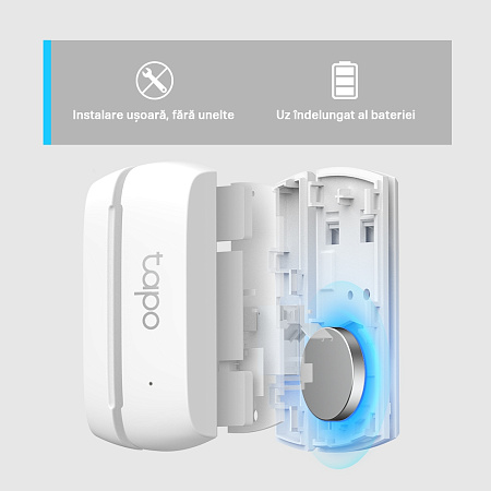 TP-Link Wireless Smart Contact Sensor "Tapo T110", White