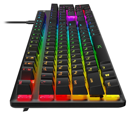 Клавиатура HyperX Alloy Origins, Проводное, Чёрный