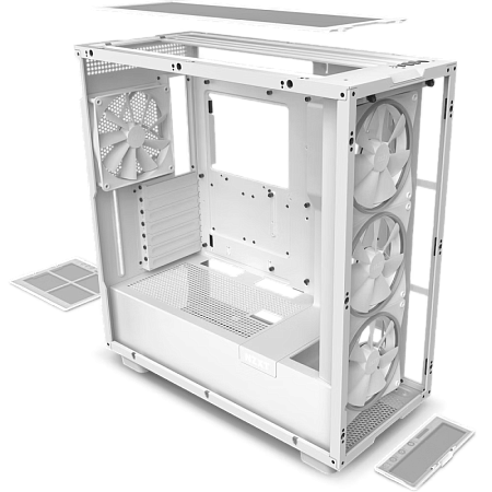 Case ATX NZXT H7 Elite, 3x140mm RGB & 1x140mm, RGB Hub, Front&Side Tempered Glass, Dust Filter, 2xUS