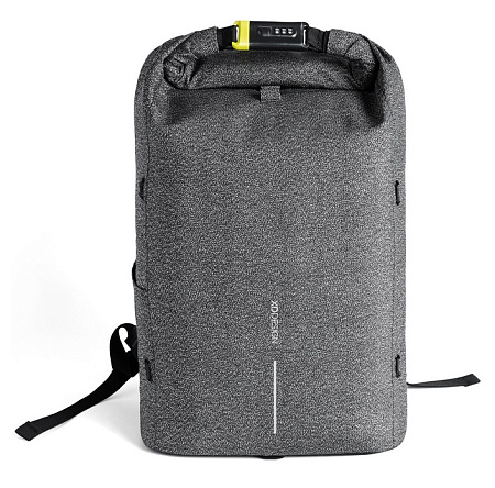Backpack Bobby Urban, anti-theft, P705.642 for Laptop 15.6" & City Bags, Grey 