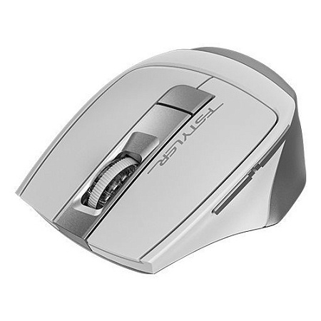 Wireless Mouse A4Tech FB35, 1200-2000 dpi, 6 buttons, 96g, Ergonomic, Programmable, 1xAA, BT+2.4Ghz,