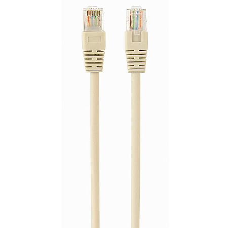 50m, Patch Cord, PP12-50M, Cat.5E, Cablexpert, molded strain relief 50u" plugs