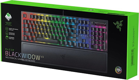 Клавиатура RAZER BlackWidow V3, Проводное, Чёрный