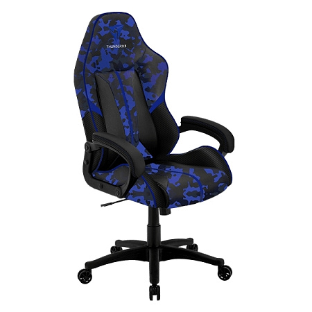 Gaming Chair ThunderX3 BC1 Camo Camo/Blue, User max load up to 150kg / height 165-180cm