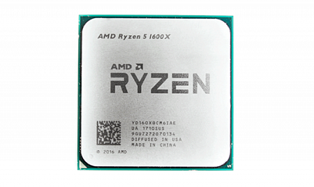 AMD Ryzen 5 1600X, Socket AM4, 3.6-4.0GHz (6C/12T), 16MB L3, 14nm 65W, Box (without cooler),процессоры ,оперативная память, ssd, M2, hdd, кейсы