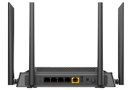 Wi-Fi AC Dual Band D-Link Router, "DIR-825/RU/R2A", 1167Mbps, Gbit Ports, MU-MIMO, USB2.0