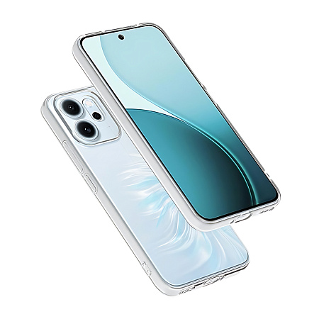 WOO Case Soft TPU Oppo Reno 14F/FS, Clear