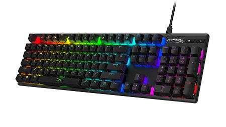 Клавиатура HyperX Alloy Origins, Проводное, Чёрный