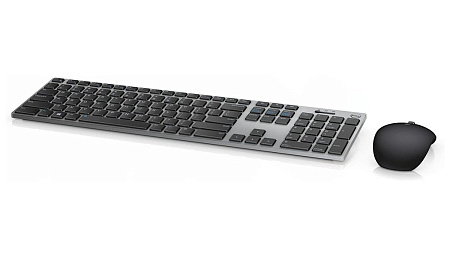 Wireless Keyboard & Mouse Dell KM717, Elegant design, Ergonomicall, Premium materials, 2.4 GHz/BT