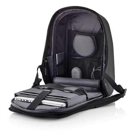 Backpack Bobby Hero XL, anti-theft, P705.711 for Laptop 15.6" & City Bags, Black