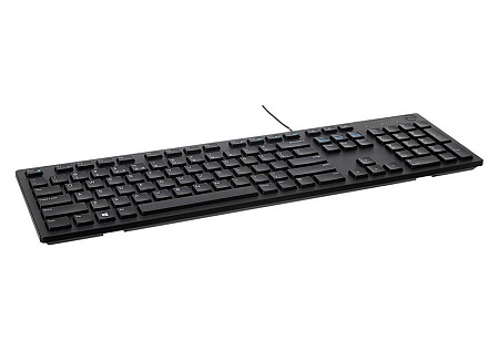 Keyboard Dell KB216, Multimedia, Fn Keys, Quiet keys, Spill resistant, Black, Russian, USB Keyboard Dell KB216, Multimedia, Fn Keys, Quiet keys, Spill resistant, Black, Russian, USB