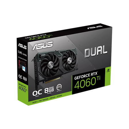 VGA ASUS RTX4060Ti 8GB GDDR6 Dual OC (DUAL-RTX4060TI-O8G)