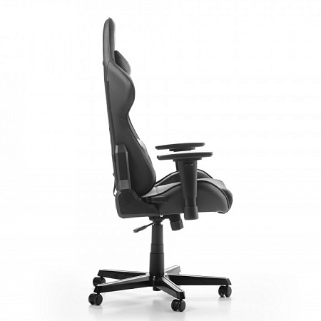 Gaming Chair DXRacer Formula GC-F08-NN, Black/Black, User max loadt up to 150kg / height 145-180cm