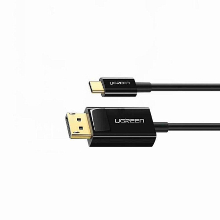 UGREEN Cable Type-C to DisplayPort 4K@30Hz Thunderbolt 3 Compatible 1.5M MM139, Black