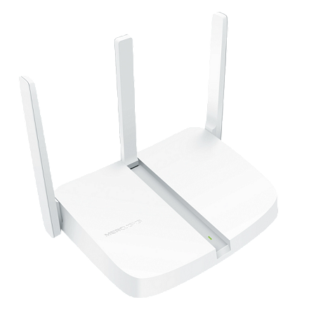 Wi-Fi N MERCUSYS Router, "MW305R RF", 300Mbps, 3x5dBi Antennas, 3xLAN Ports (Поврежденная упаковка)