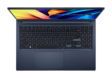 Ноутбук 15,6" ASUS Vivobook 15X OLED X1503ZA, Quiet Blue, Intel Core i5-12500H, 8Гб/512Гб, Без ОС