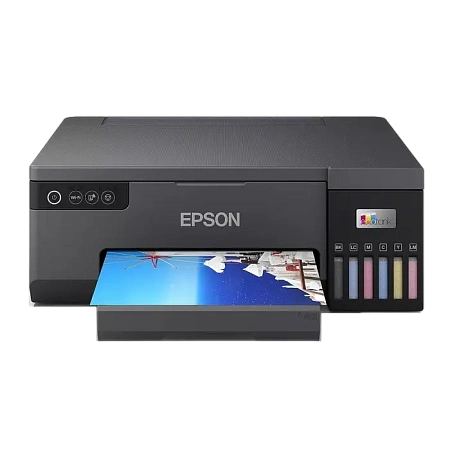 Фотопринтер Epson EcoTank L8050, A4, Чёрный