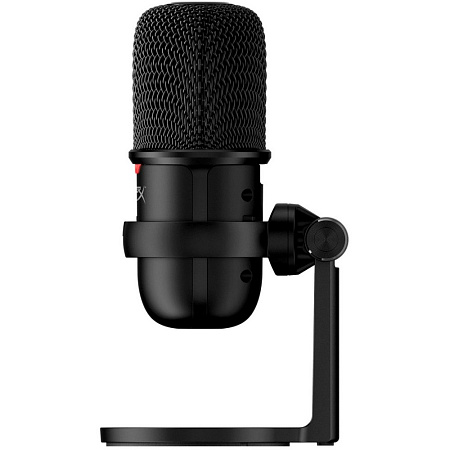 Microphones HyperX SoloCast, 14mm condenser capsules, Cardioid, 74db, -6 db, 96 kHz, 24bit, Tap-to-M
